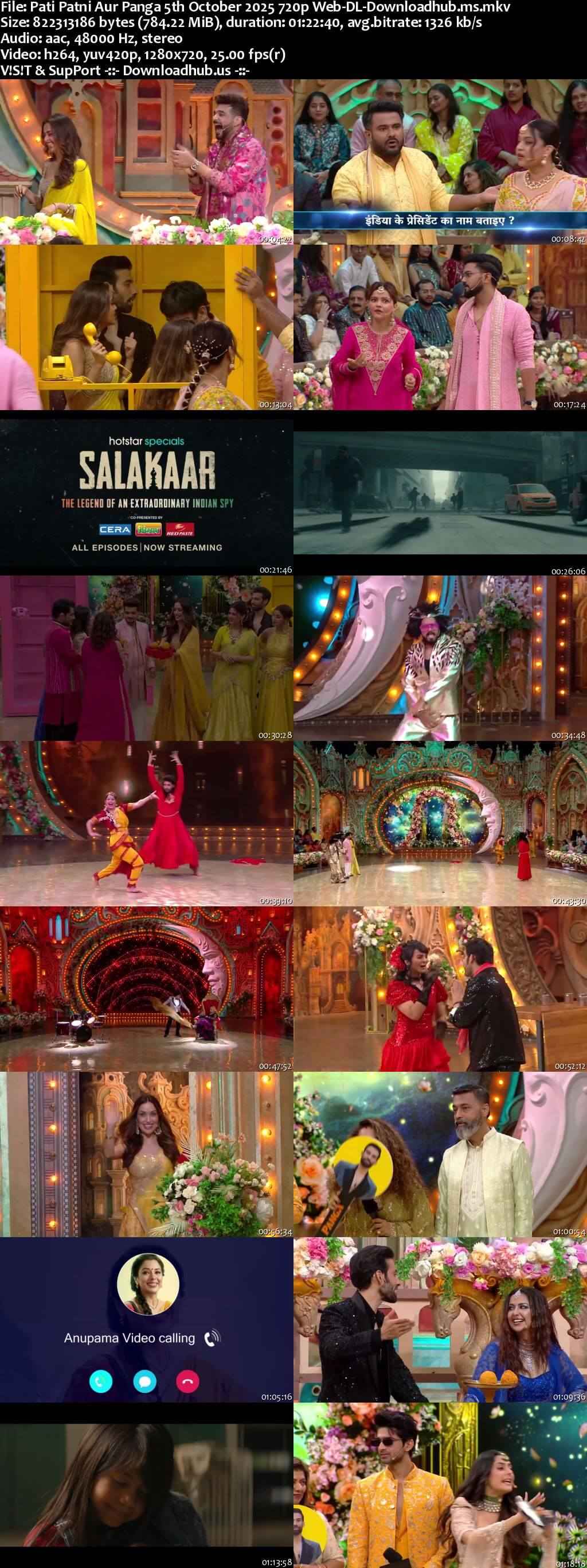 Pati Patni Aur Panga 5 October 2025 Episode 20 Web-DL 720p 480p