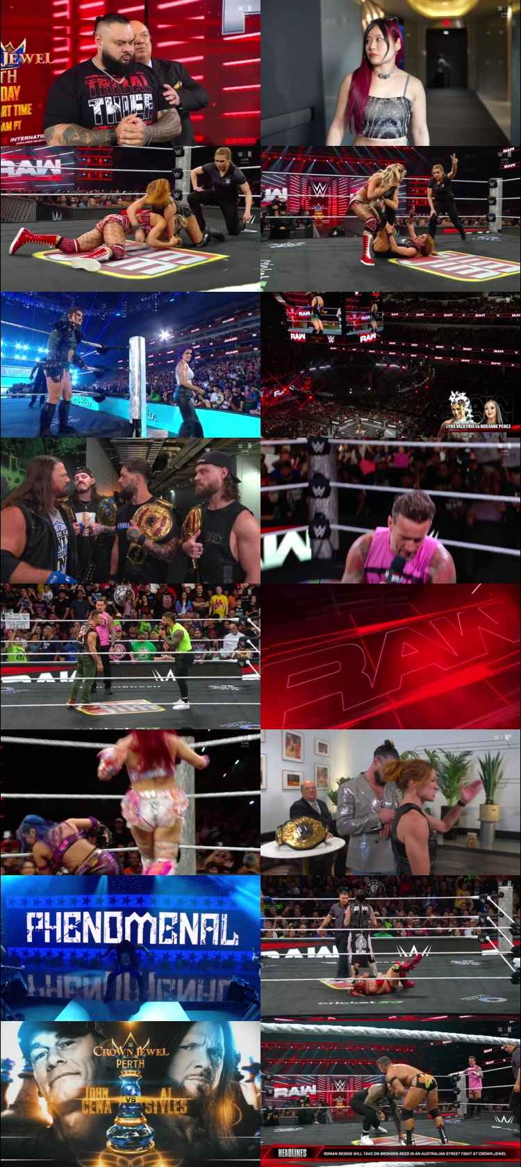 WWE Monday Night Raw 6th October 2025 1080p 720p 550MB WEBRip 480p