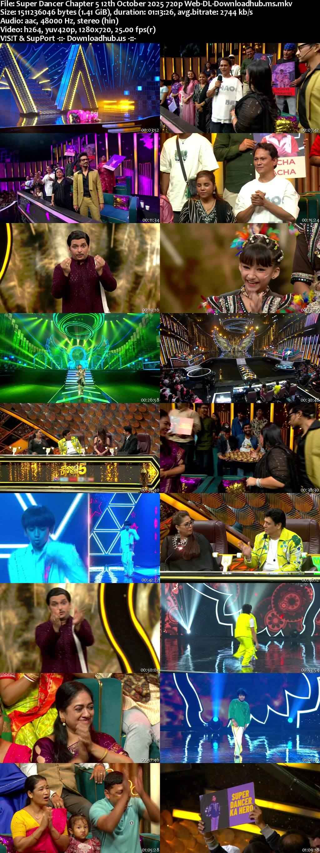 Super Dancer Chapter 5 12 October 2025 Episode 26 Web-DL 720p 480p