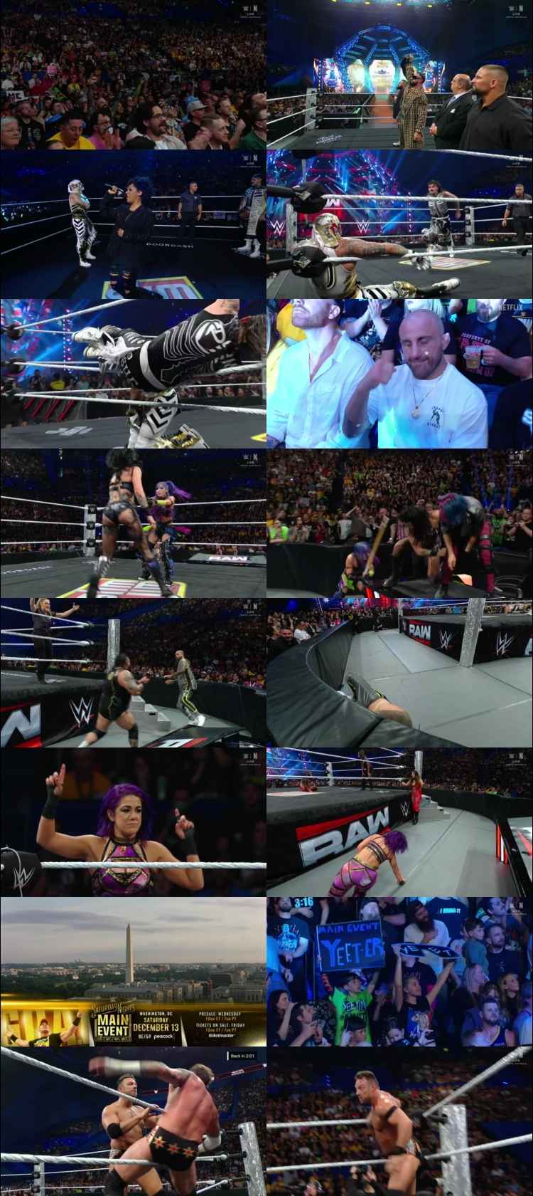 WWE Monday Night Raw 13th October 2025 1080p 720p 550MB WEBRip 480p