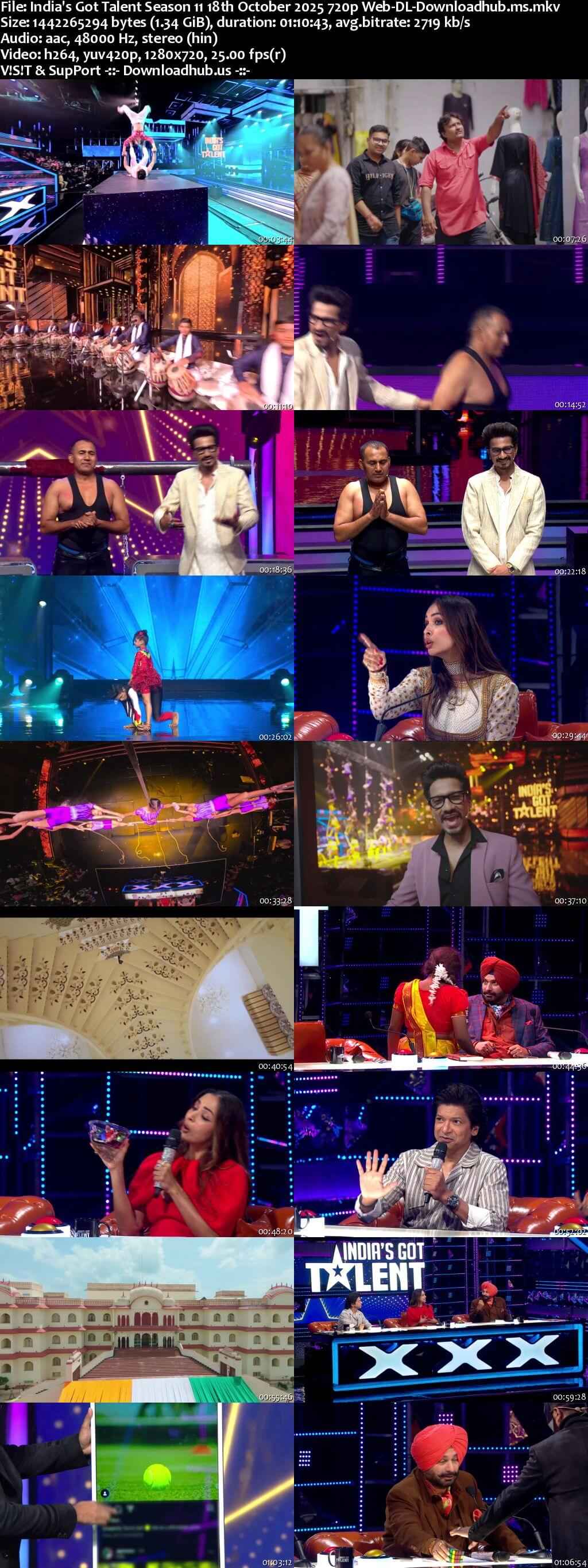 India's Got Talent Season 11 18 October 2025 Episode 5 Web-DL 720p 480p
