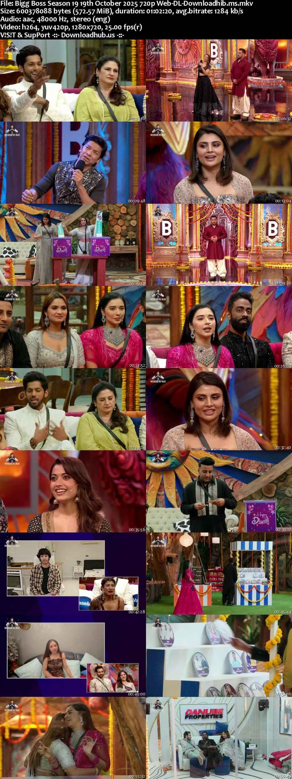 Bigg Boss Season 19 19 October 2025 Episode 57 Web-DL 720p 480p Bigg Boss Season 19 19 October 2025 Episode 57 Web-DL 720p 480p