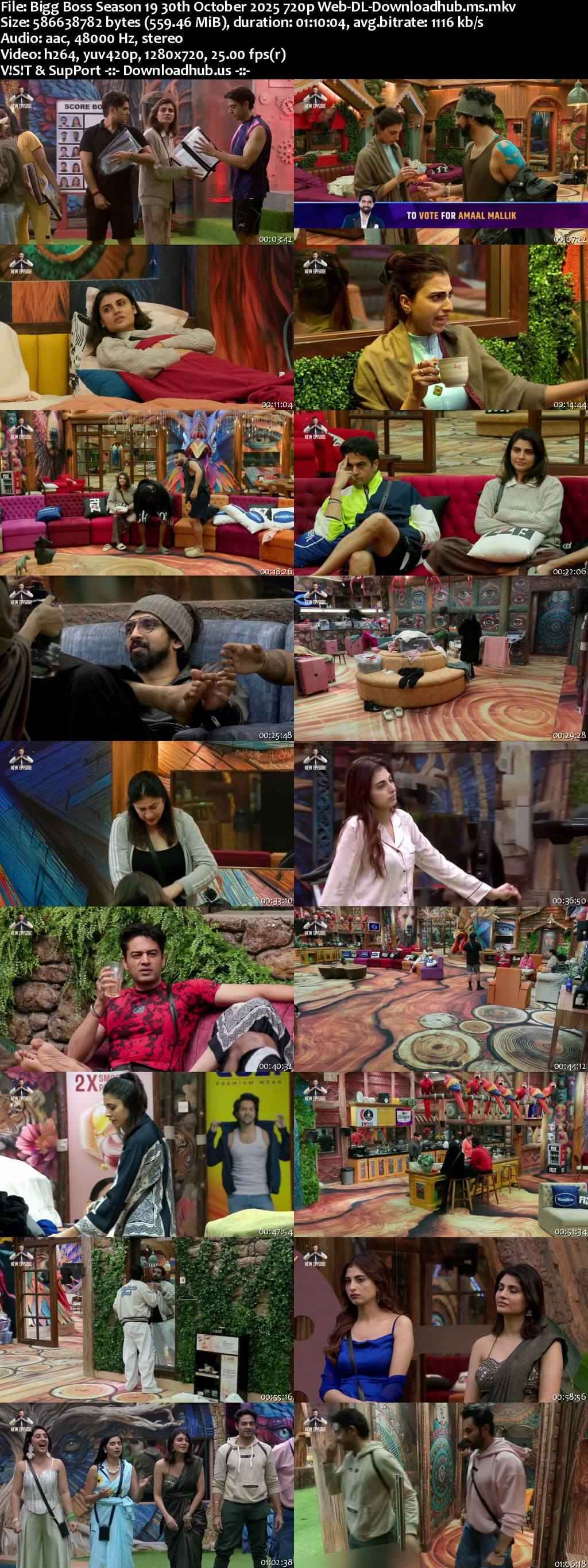 Bigg Boss Season 19 30 October 2025 Episode 68 Web-DL 720p 480p Bigg Boss Season 19 30 October 2025 Episode 68 Web-DL 720p 480p