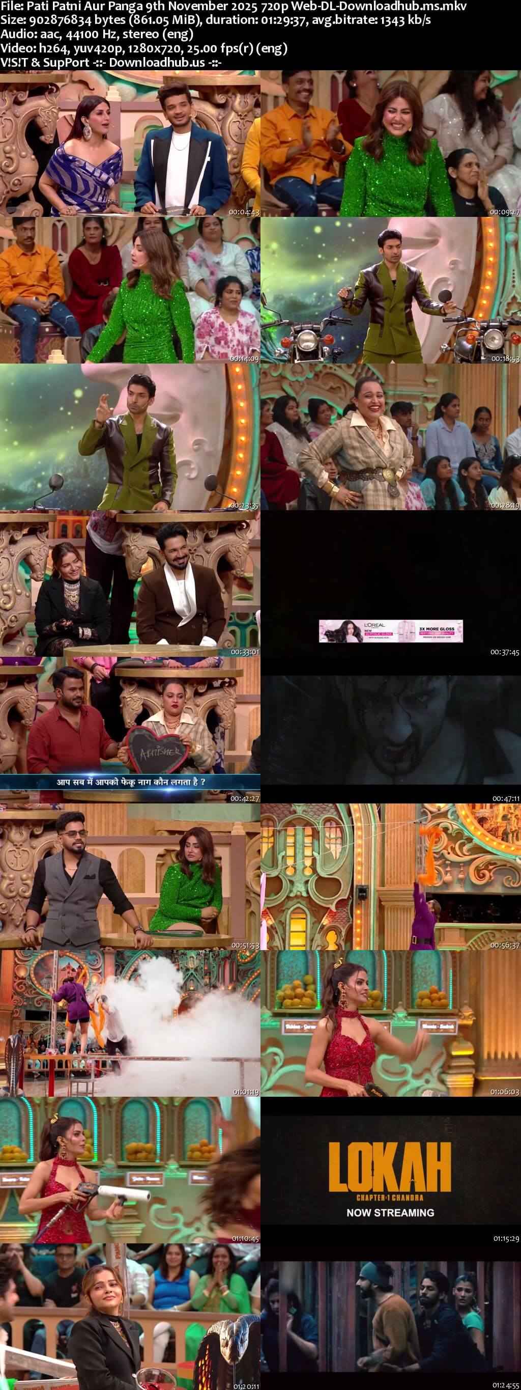 Pati Patni Aur Panga 9 November 2025 Episode 30 Web-DL 720p 480p