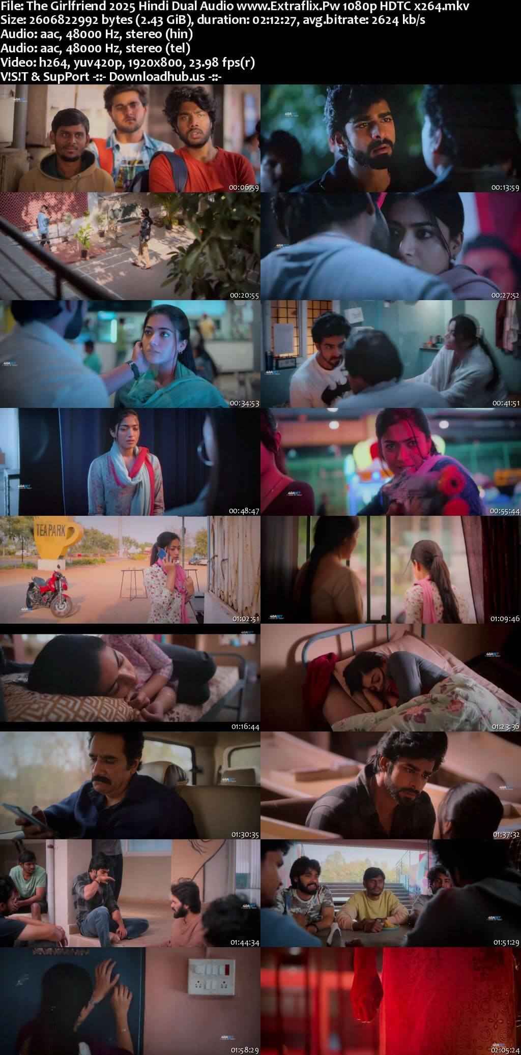 The Girlfriend 2025 Hindi Dual Audio Movie 1080p 720p 480p HDTC x264 HEVC The Girlfriend 2025 Hindi Dual Audio Movie 1080p 720p 480p HDTC x264 HEVC