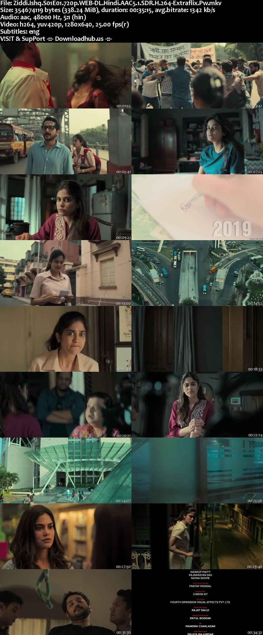 Ziddi Ishq 2025 Hindi Season 01 Complete 1080p 720p 480p HDRip ESubs