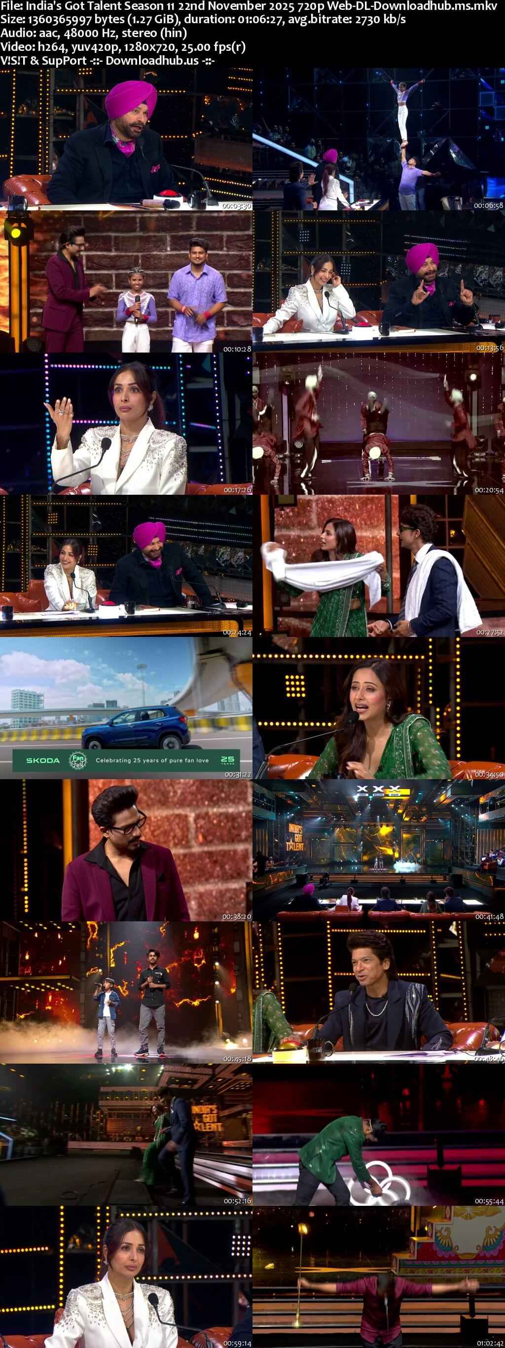 India's Got Talent Season 11 22 November 2025 Episode 15 Web-DL 720p 480p India's Got Talent Season 11 22 November 2025 Episode 15 Web-DL 720p 480p