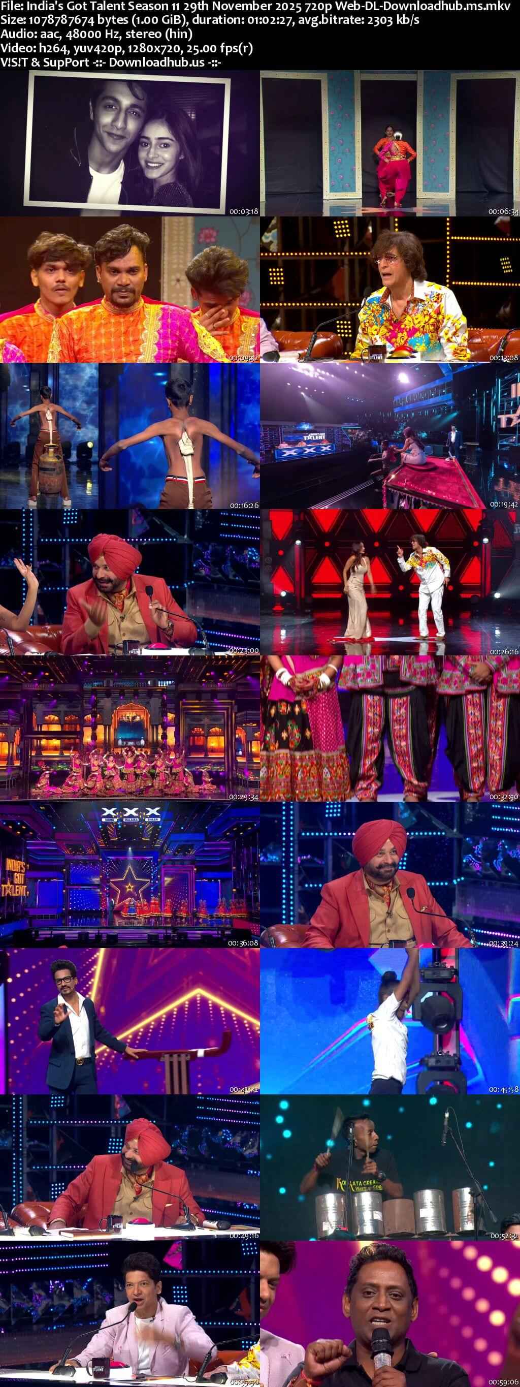 India's Got Talent Season 11 29 November 2025 Episode 17 Web-DL 720p 480p India's Got Talent Season 11 29 November 2025 Episode 17 Web-DL 720p 480p
