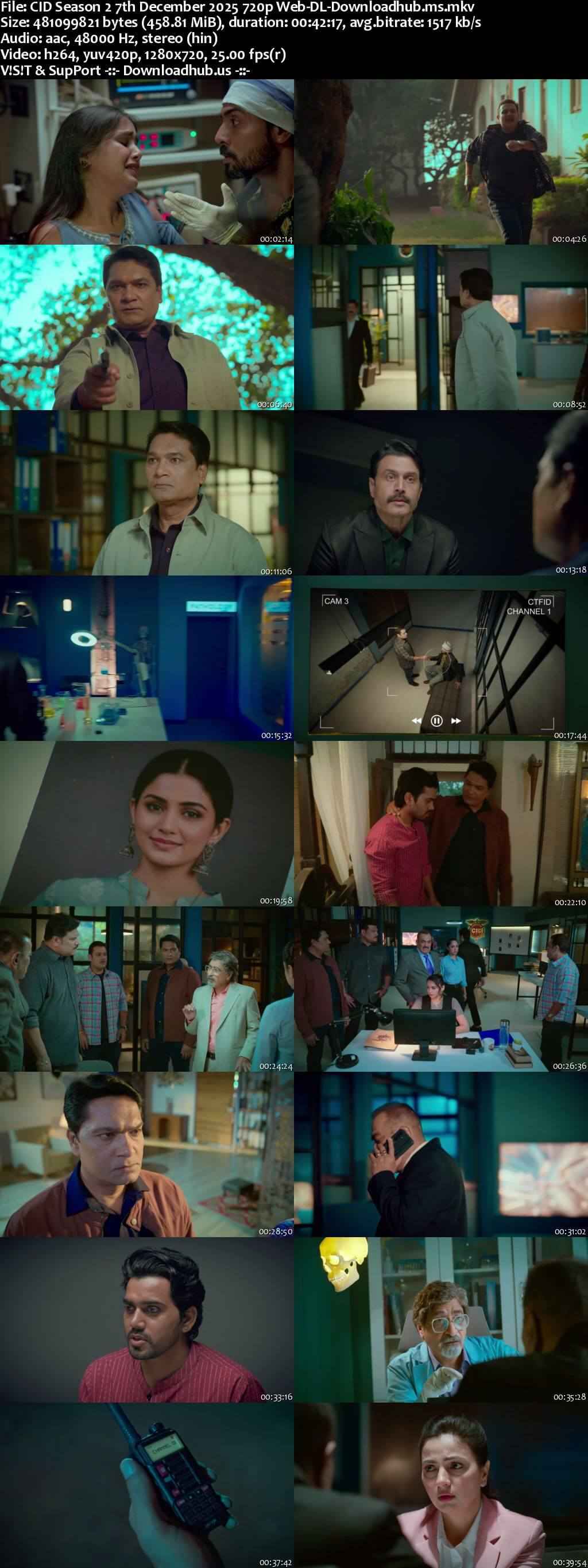 CID Season 2 7 December 2025 Episode 102 Web-DL 720p 480p