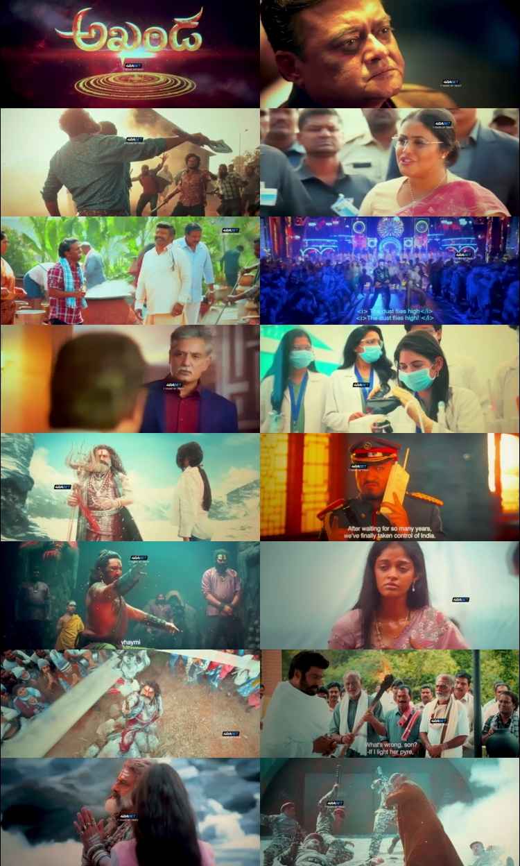 Akhanda 2 Thaandavam 2025 Hindi Movie 1080p 720p 480p HDTC x264 HEVC