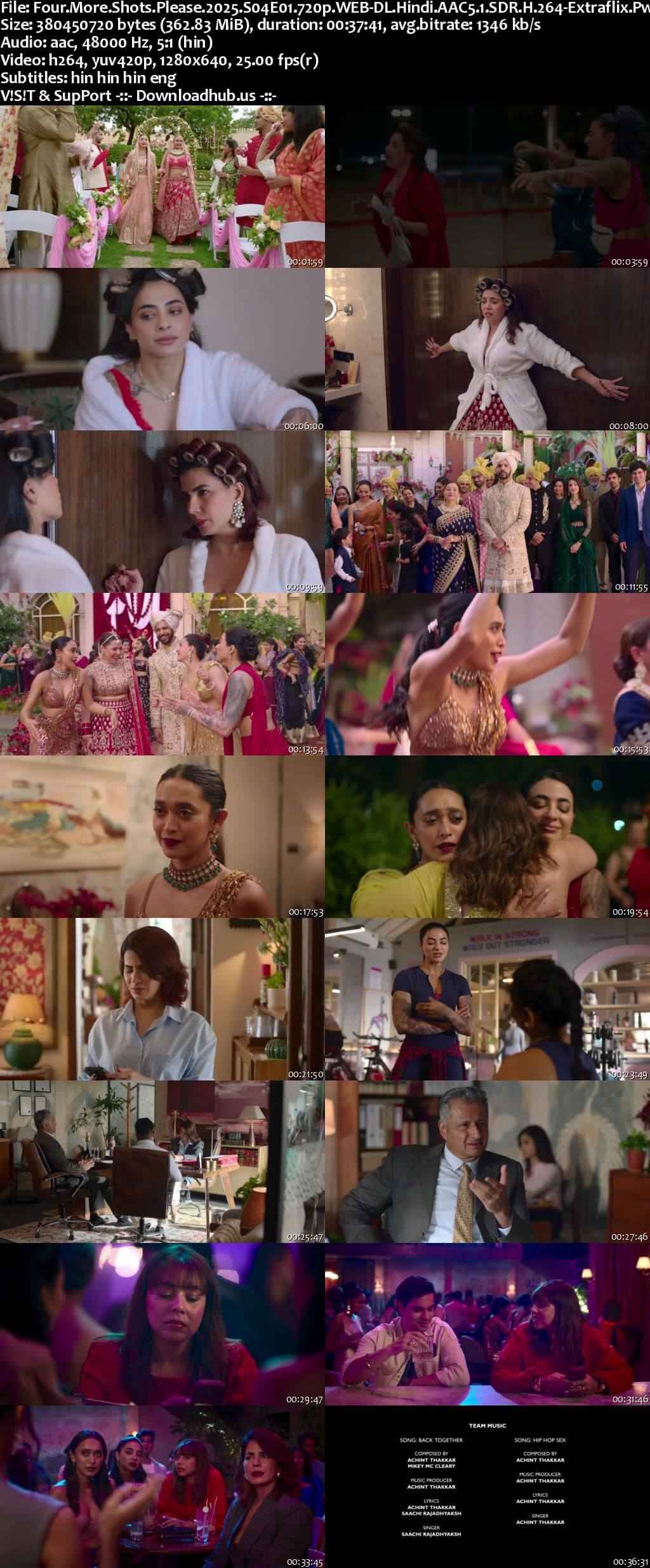 Four More Shots Please 2025 Hindi Season 04 Complete 1080p 720p 480p HDRip ESubs