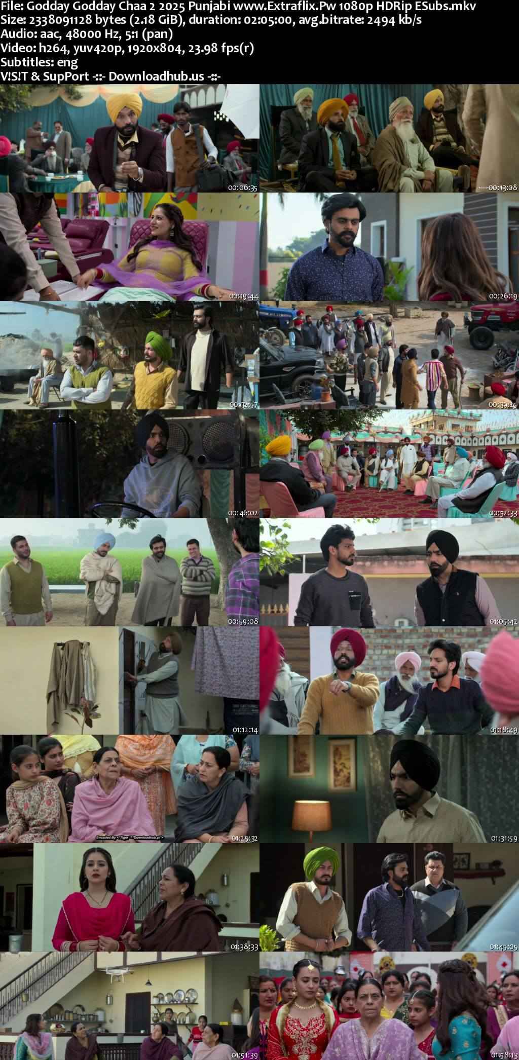 Godday Godday Chaa 2 2025 Punjabi Movie DD5.1 4k 1080p 720p 480p HDRip ESubs x264 HEVC