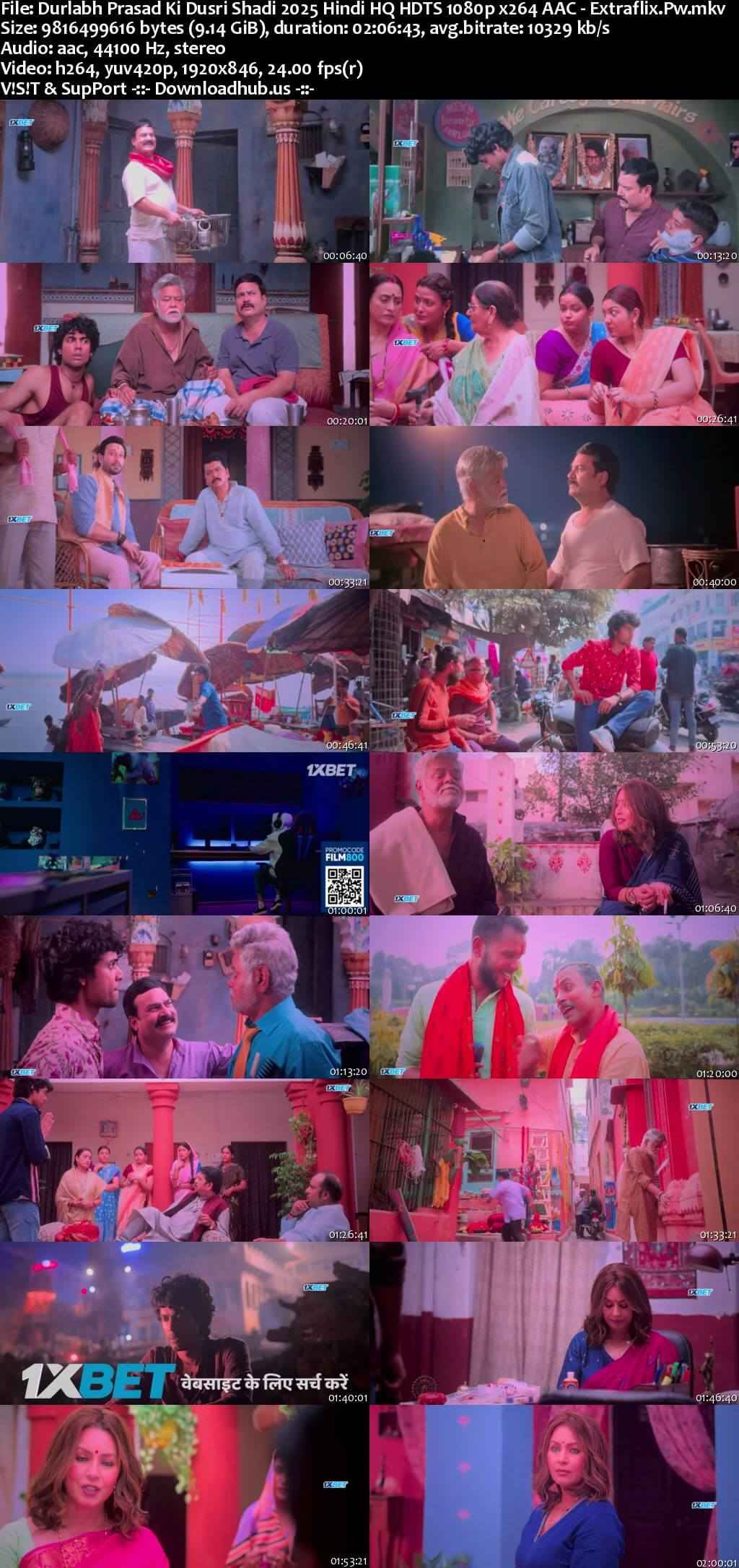 Durlabh Prasad Ki Dusri Shadi 2025 Hindi Movie 1080p 720p 480p HDTS x264 HEVC