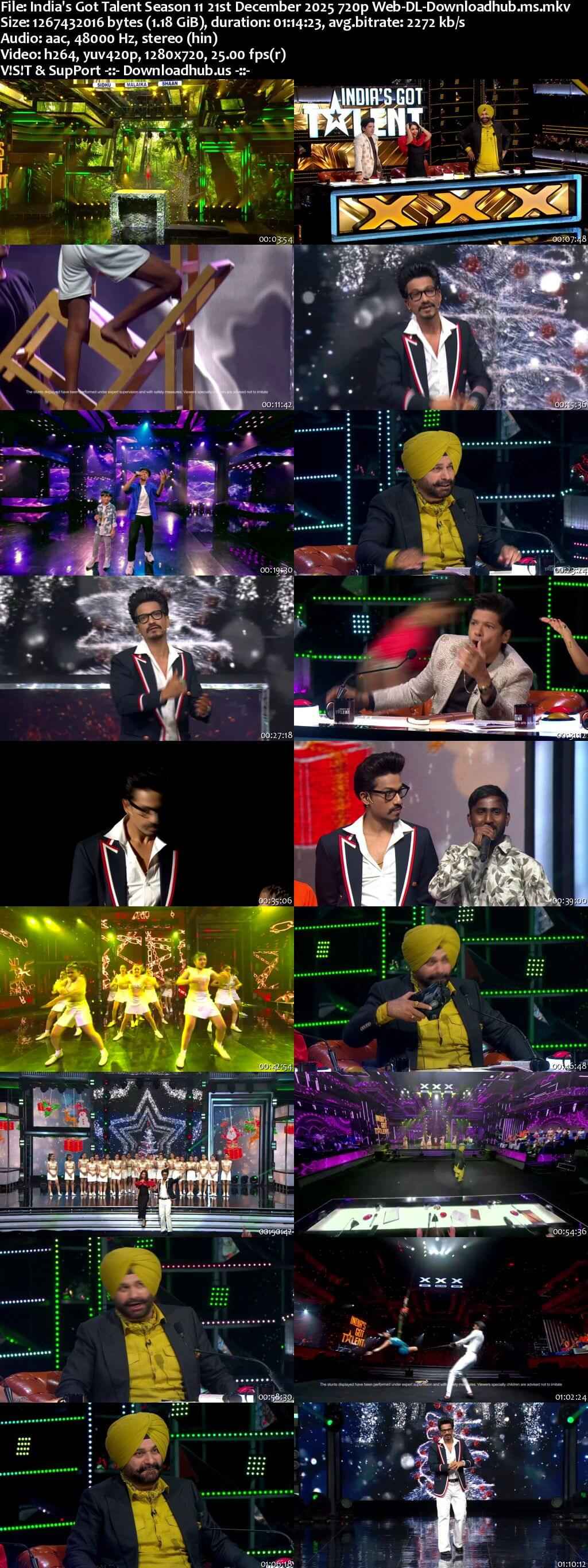 India's Got Talent Season 11 21 December 2025 Episode 24 Web-DL 720p 480p India's Got Talent Season 11 21 December 2025 Episode 24 Web-DL 720p 480p