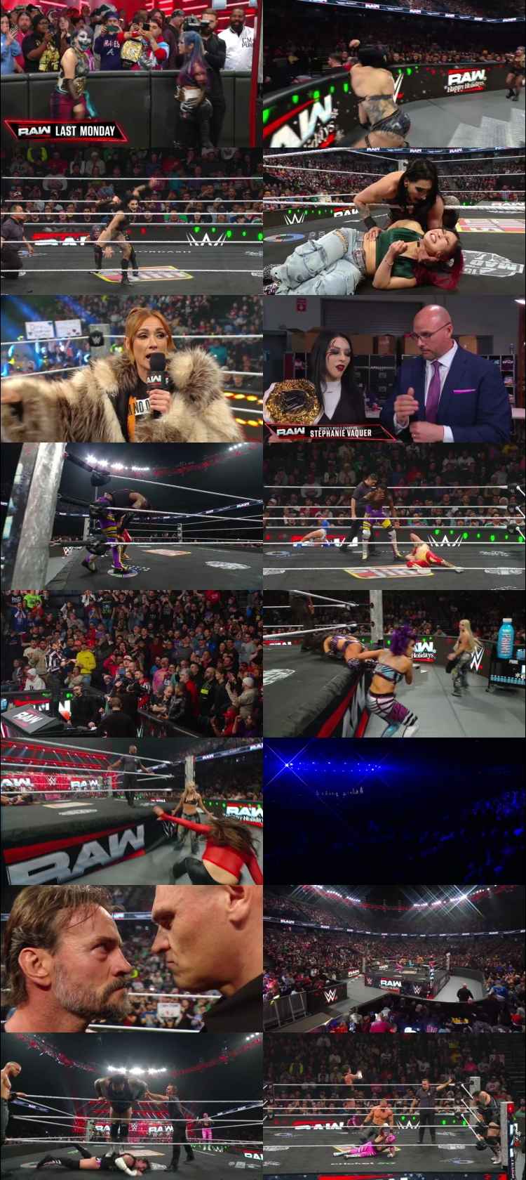 WWE Monday Night Raw 22nd December 2025 1080p 720p 550MB WEBRip 480p