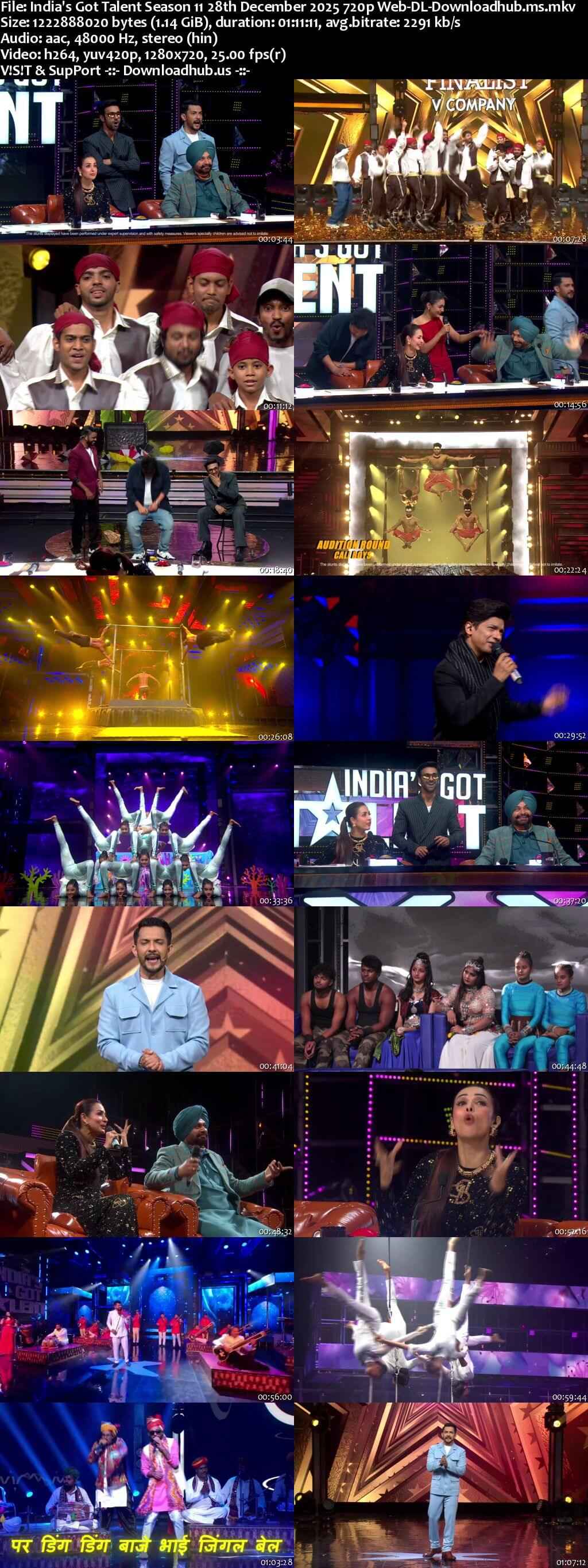 India's Got Talent Season 11 28 December 2025 Episode 26 Web-DL 720p 480p India's Got Talent Season 11 28 December 2025 Episode 26 Web-DL 720p 480p