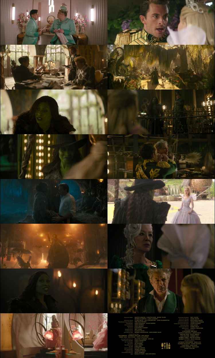 Wicked: For Good 2025 Hindi ORG Dual Audio Movie DD5.1 4k 1080p 720p 480p Web-DL ESubs x264 HEVC