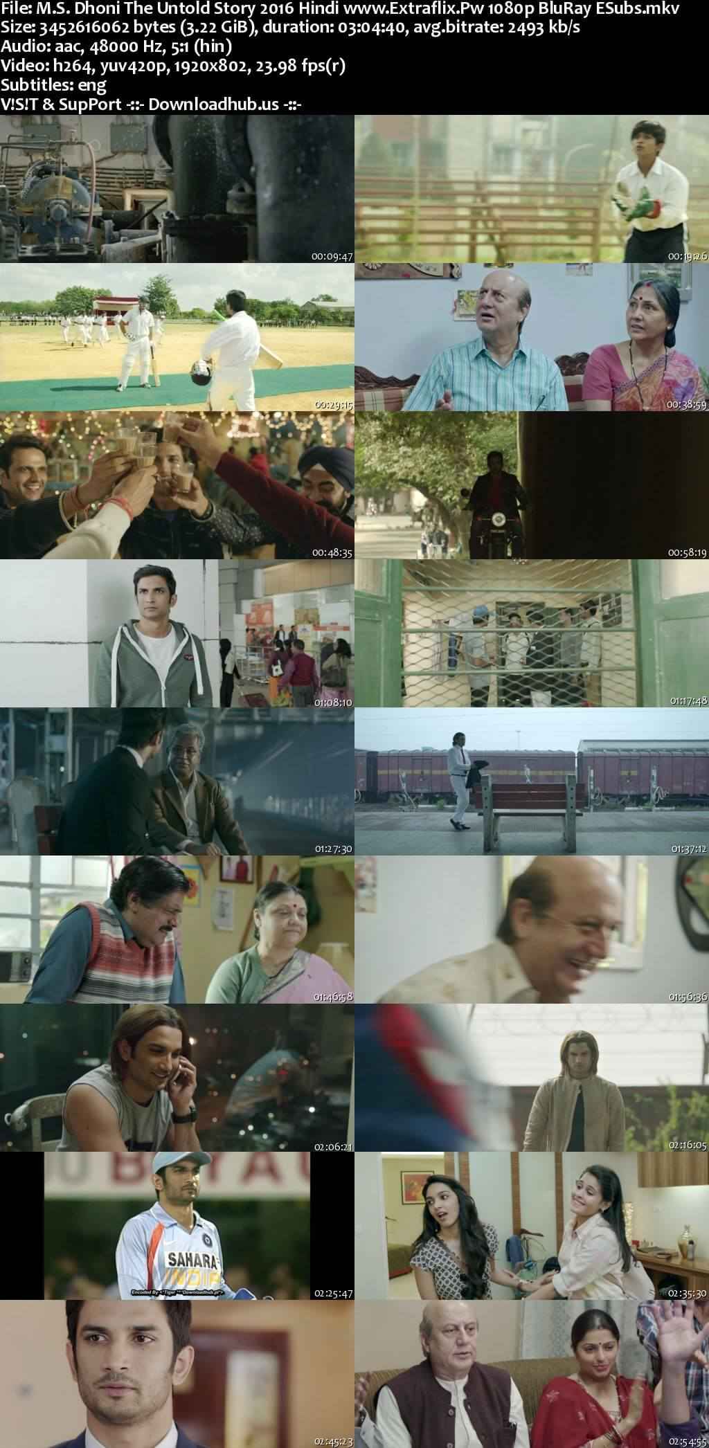 M.S. Dhoni: The Untold Story 2016 Hindi Movie DD5.1 4k 1080p 720p 480p BluRay ESubs x264 HEVC M.S. Dhoni: The Untold Story 2016 Hindi Movie DD5.1 4k 1080p 720p 480p BluRay ESubs x264 HEVC