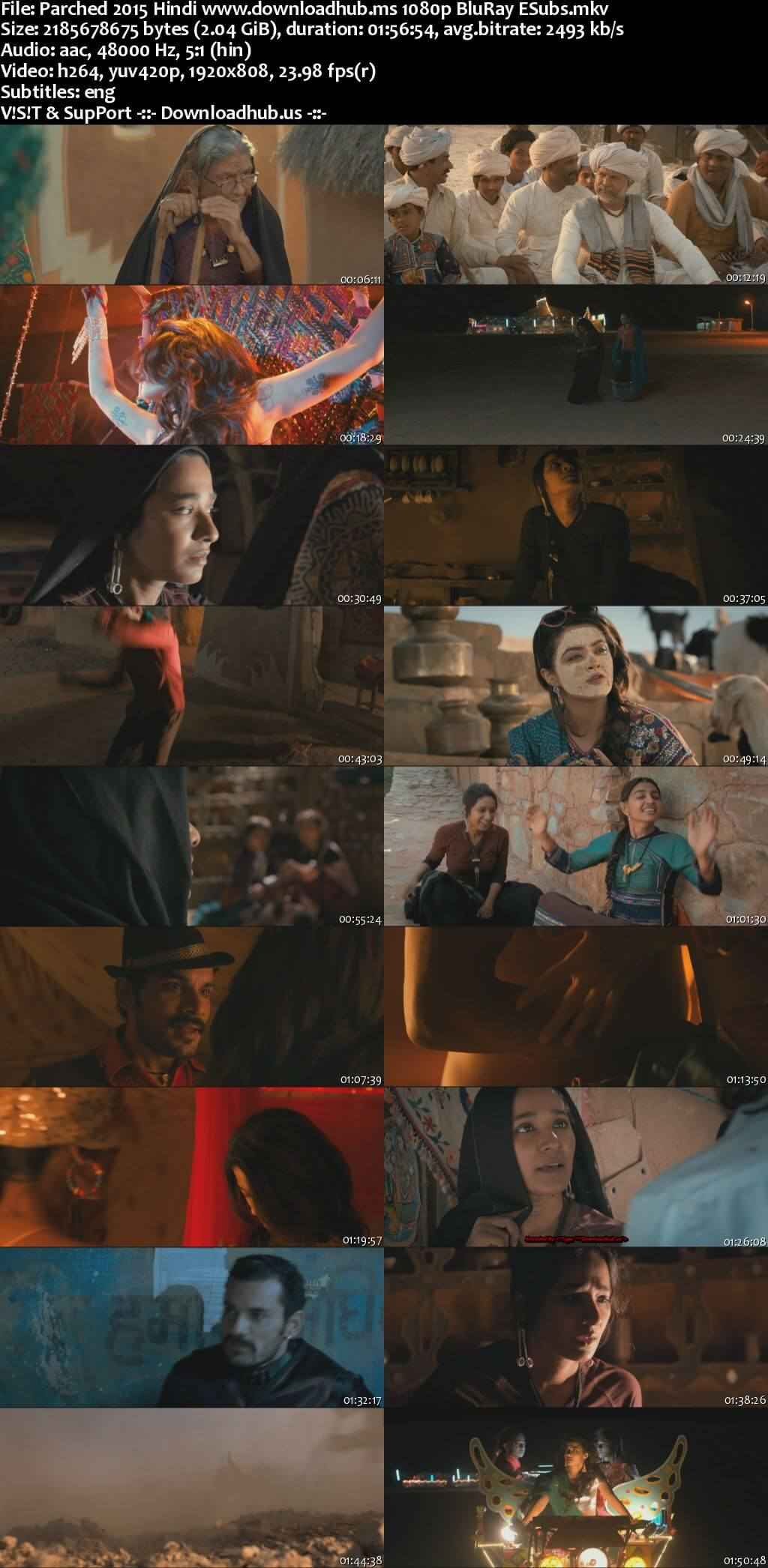 Parched 2015 Hindi Movie DD5.1 4k 1080p 720p 480p BluRay ESubs x264 HEVC