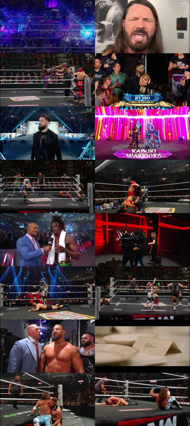 WWE Monday Night Raw 12th January 2026 [Hindi DD2.0 – English] 1080p 720p 480p WEBRip x264