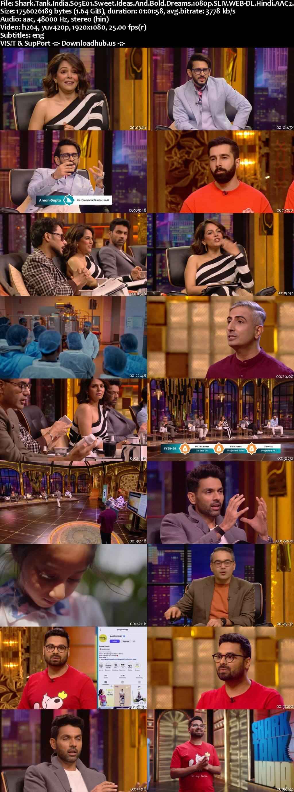 Shark Tank India 2026 Hindi Season 05 Complete 1080p 720p 480p HDRip ESubs