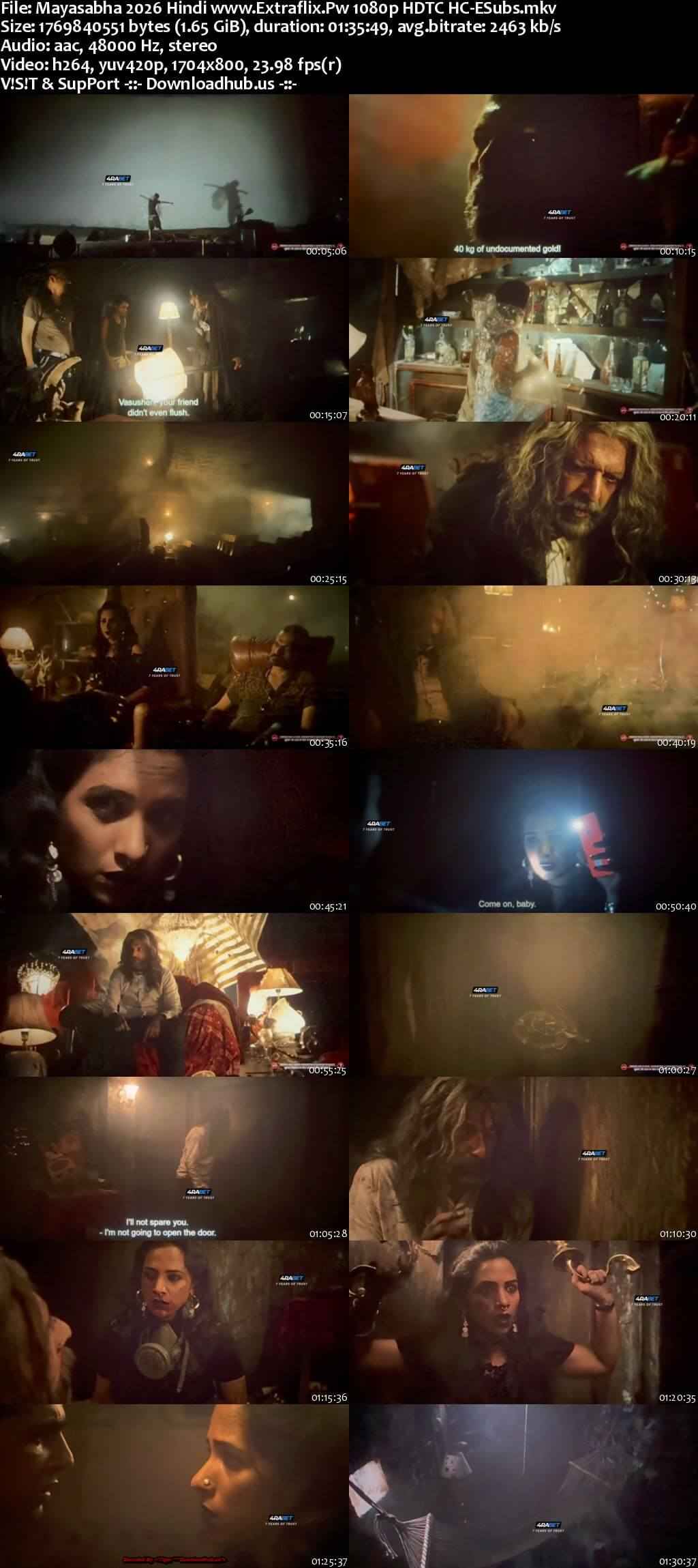 Mayasabha 2026 Hindi Movie 1080p 720p 480p HDTC HC-ESubs x264 HEVC