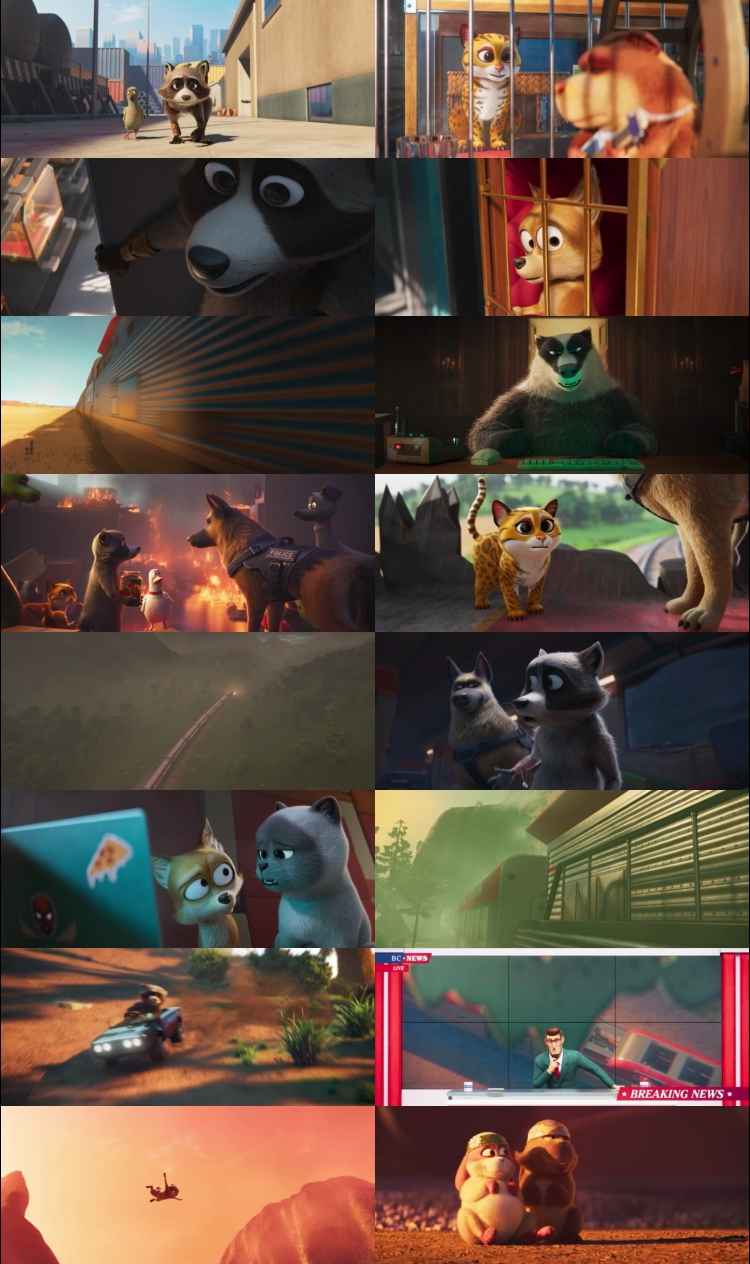 Pets on Train 2025 Hindi ORG Dual Audio Movie DD2.0 1080p 720p 480p Web-DL x264 ESubs HEVC