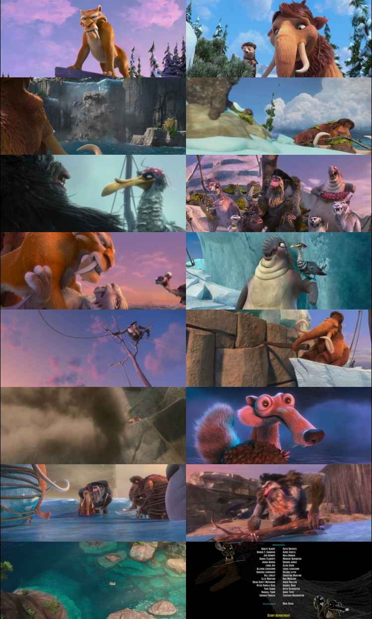 Ice Age: Continental Drift 2012 Hindi ORG Dual Audio Movie DD5.1 1080p 720p 480p BluRay ESubs x264