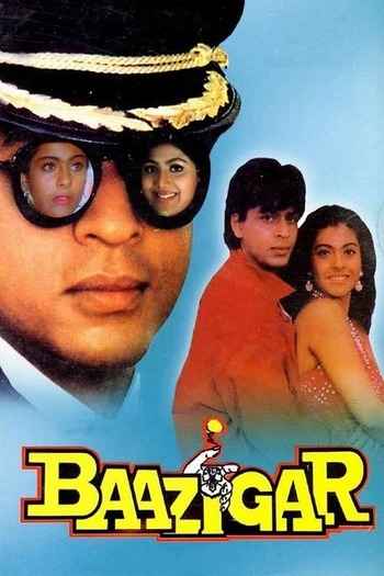 Baazigar 1993 Hindi Movie DD5.1 1080p 720p 480p HDRip ESubs x264 HEVC