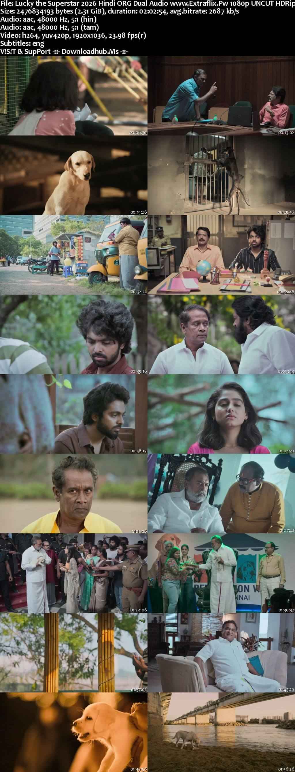 Lucky the Superstar 2026 Hindi ORG Dual Audio Movie DD5.1 4k 1080p 720p 480p UNCUT HDRip ESubs x264 HEVC