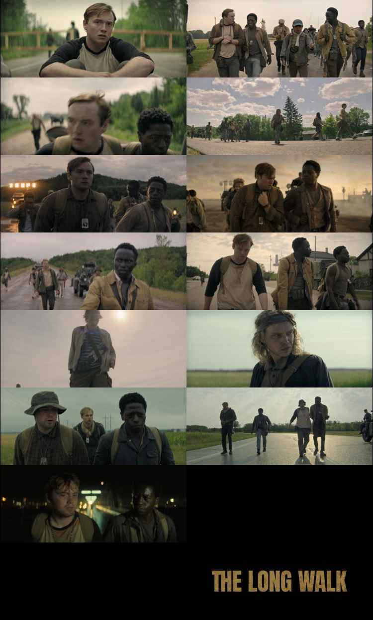 The Long Walk 2025 Hindi ORG Dual Audio Movie DD5.1 1080p 720p 480p Web-DL x264 ESubs HEVC