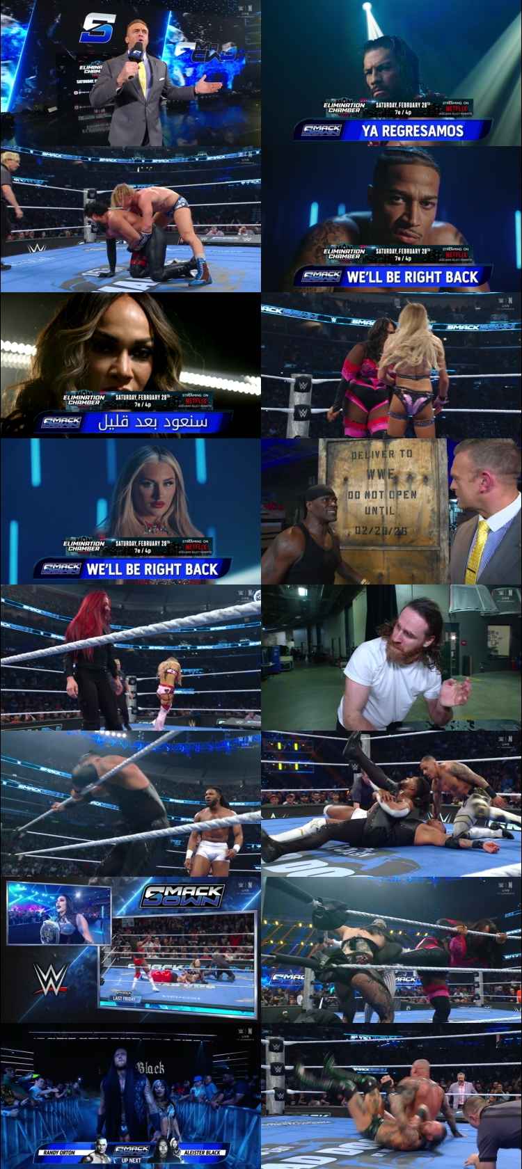 WWE Friday Night Smackdown 20th February 2026 WEBRip ESubs x264
