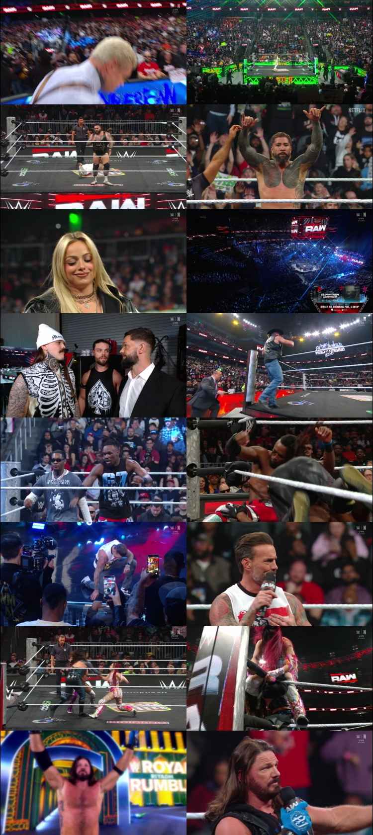 WWE Monday Night Raw 23rd February 2026 [Hindi DD2.0 – English] 1080p 720p 480p WEBRip x264