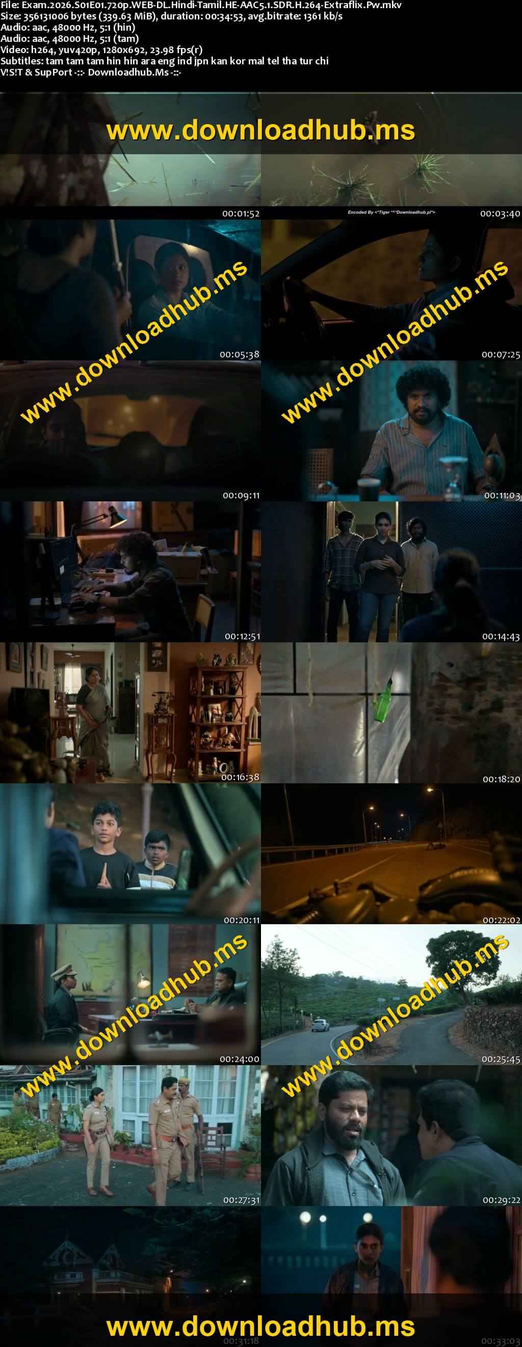 Exam 2026 S01 Complete Hindi Dual Audio 1080p 720p 480p HDRip ESubs