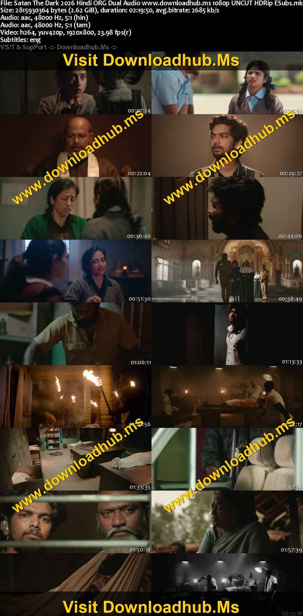 Satan: The Dark 2026 Hindi ORG Dual Audio Movie DD5.1 1080p 720p 480p UNCUT HDRip ESubs x264 HEVC