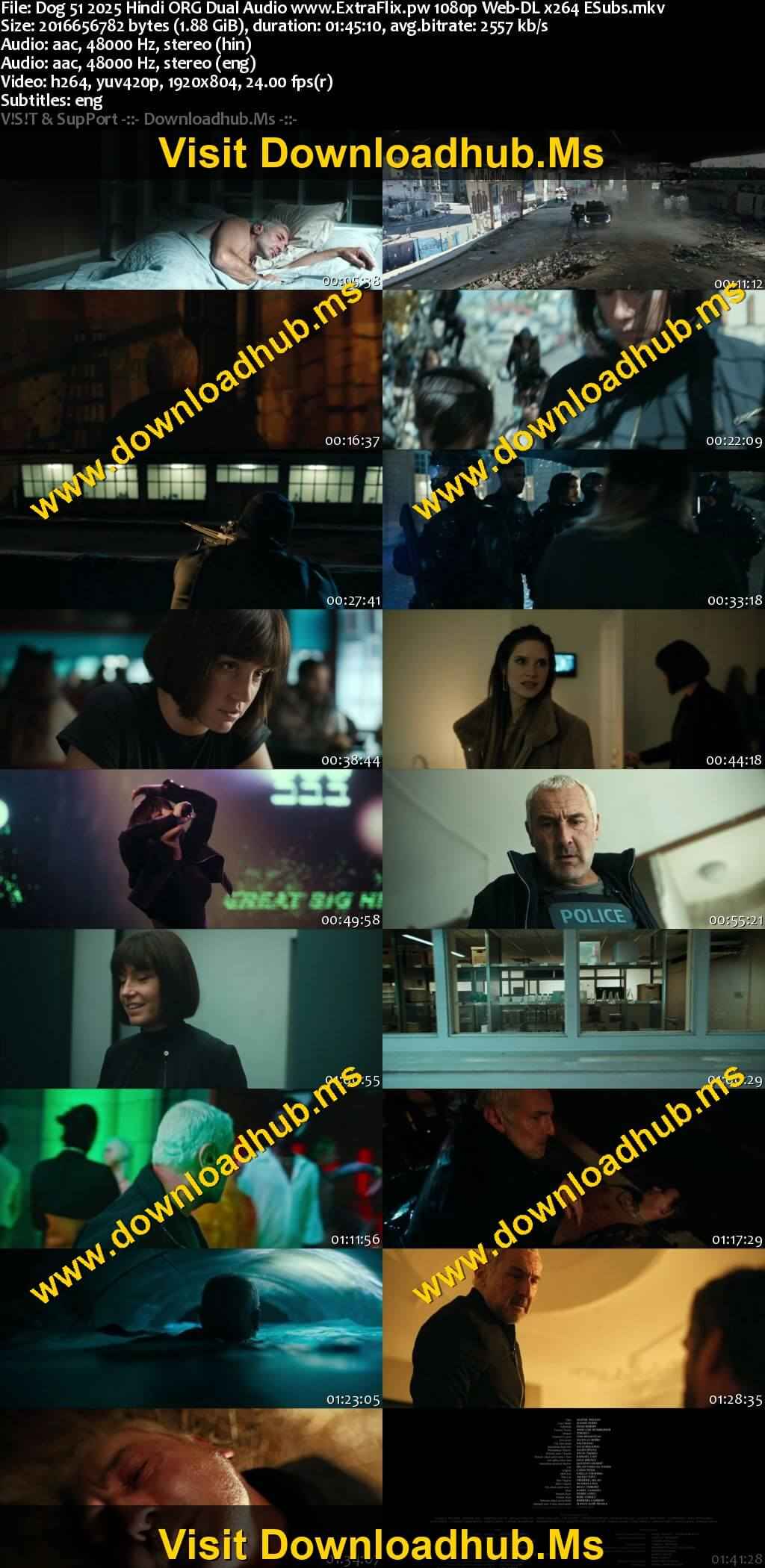 Dog 51 2025 Hindi ORG Dual Audio Movie DD2.0 1080p 720p 480p Web-DL x264 ESubs HEVC