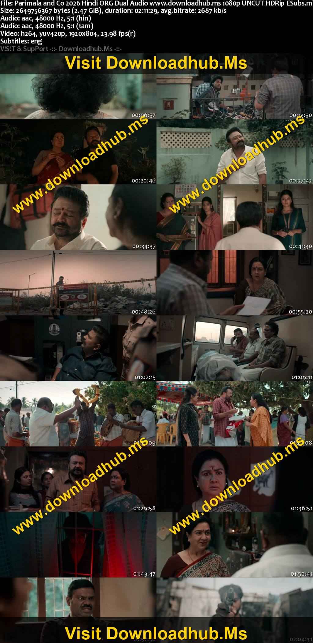 Parimala and Co 2026 Hindi ORG Dual Audio Movie DD5.1 4k 1080p 720p 480p UNCUT HDRip ESubs x264 HEVC