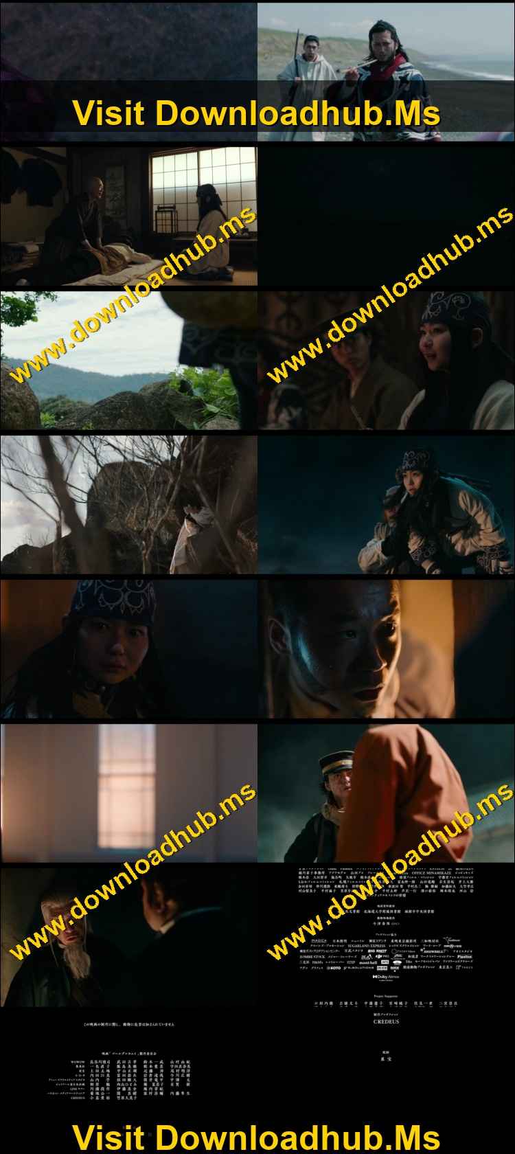 Golden Kamuy -The Abashiri Prison Raid 2026 Hindi ORG Dual Audio Movie DD5.1 1080p 720p 480p Web-DL x264 ESubs HEVC